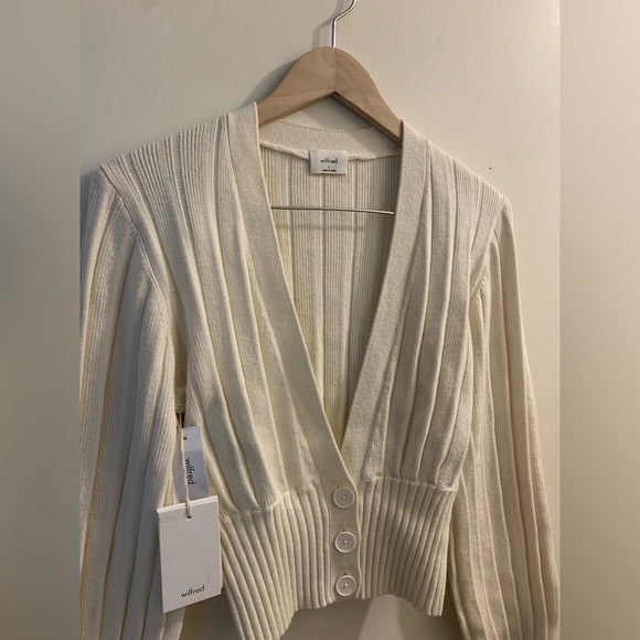 BNWT Wilfred Plunge Front Cardigan - Picture 3 of 7